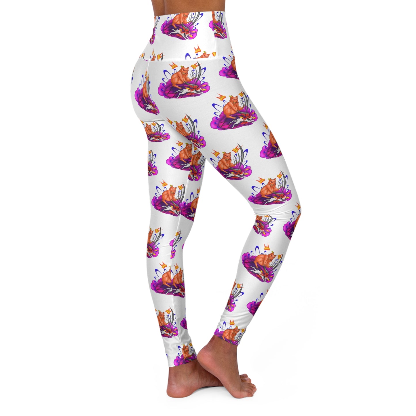 Third Annihilation High Waisted Yoga Leggings (AOP)