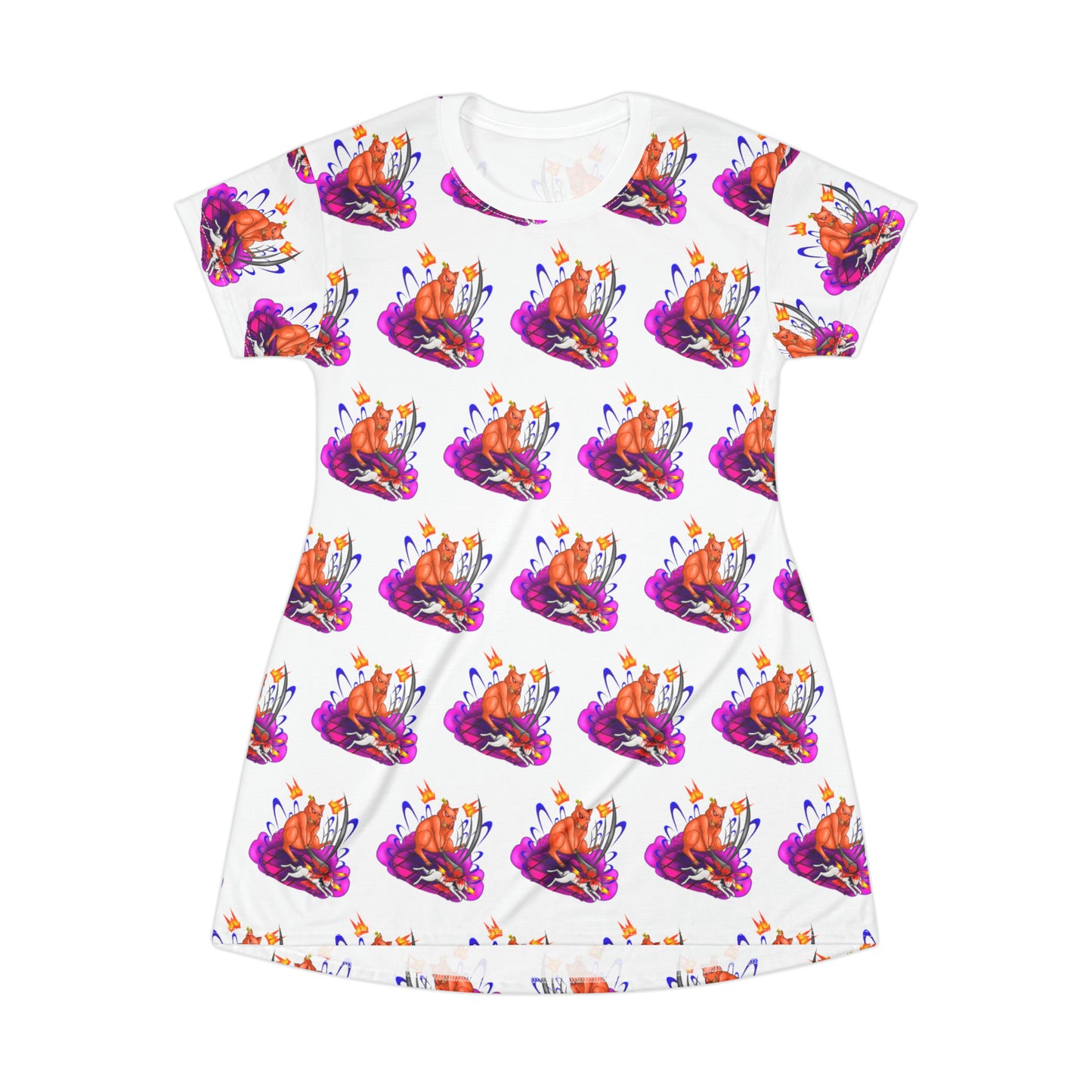 Third Annihilation Women's T-Shirt Dress (AOP)