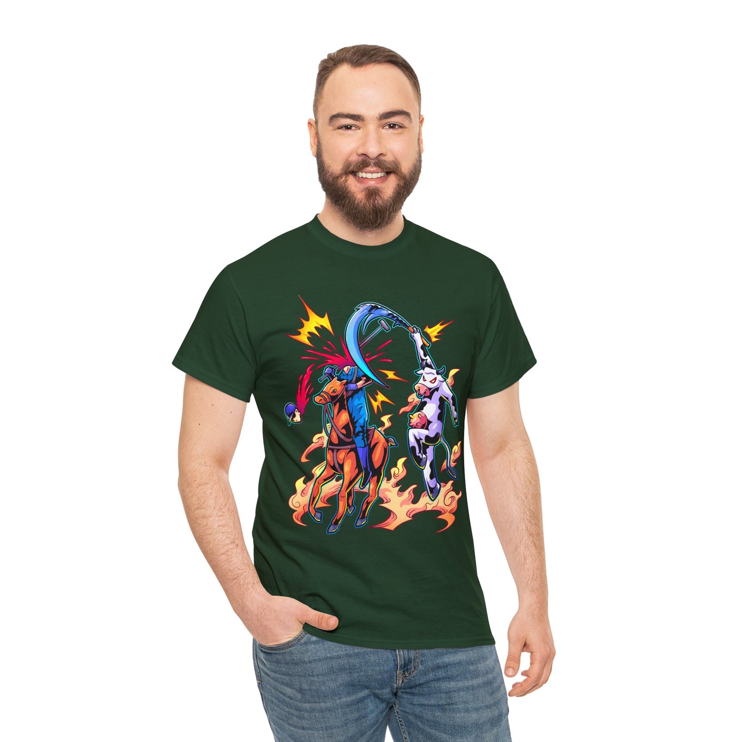 Second Annihilation Men's Heavy Cotton Tee