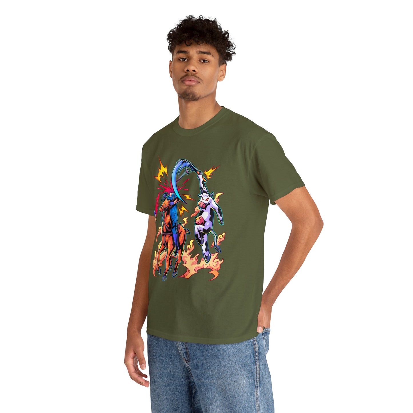 Second Annihilation Men's Heavy Cotton Tee