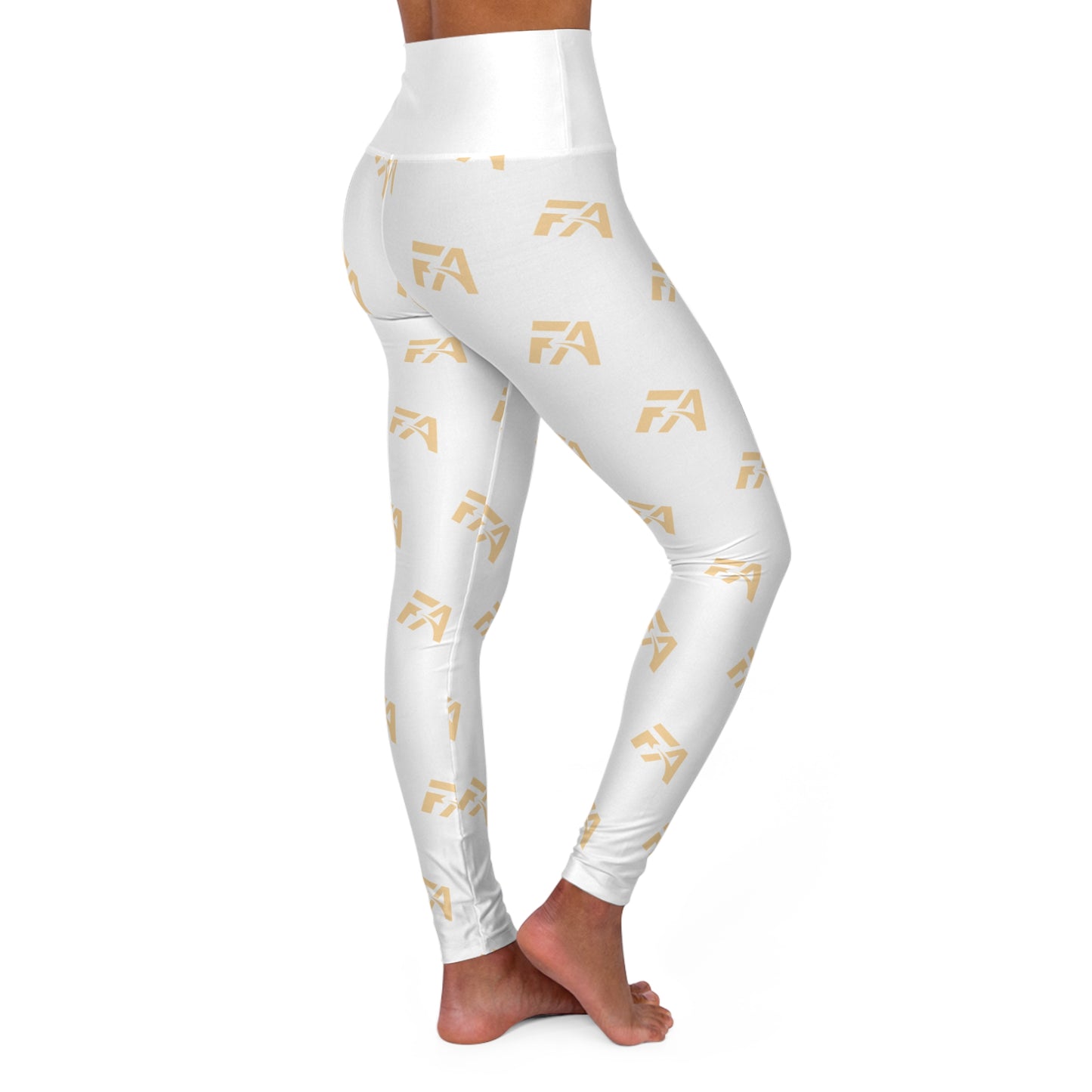 Women's High Waisted Yoga Leggings (AOP)