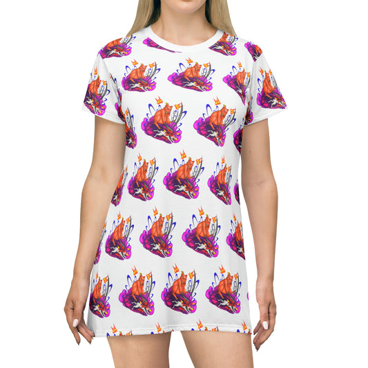 Third Annihilation Women's T-Shirt Dress (AOP)