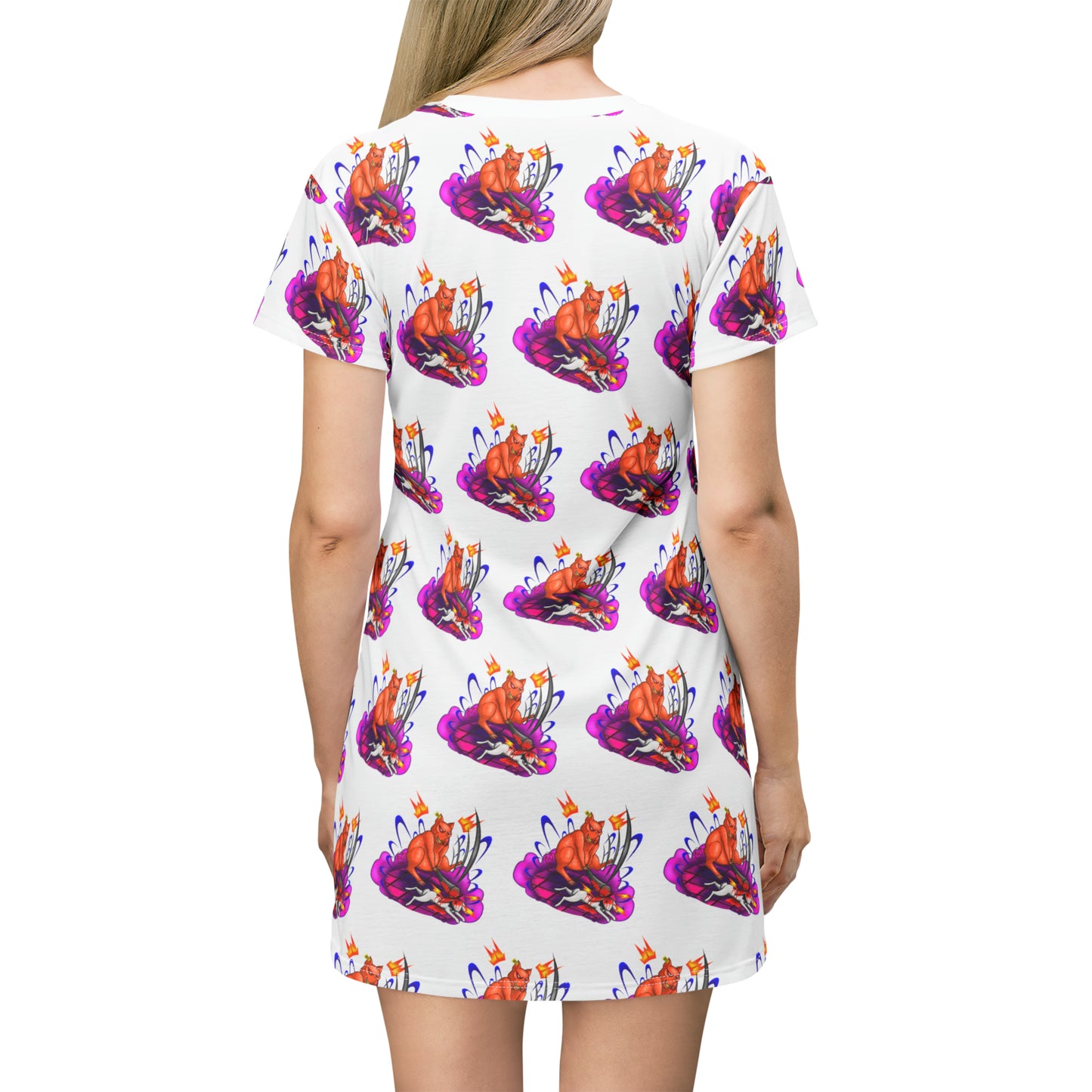 Third Annihilation Women's T-Shirt Dress (AOP)