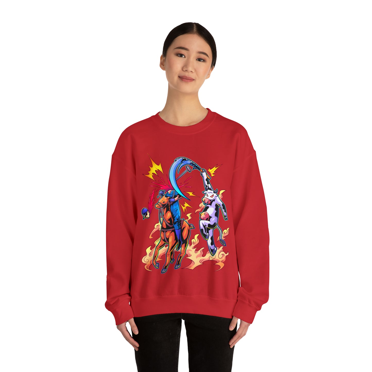 Second Annihilation Women's Heavy Blend™ Crewneck Sweatshirt