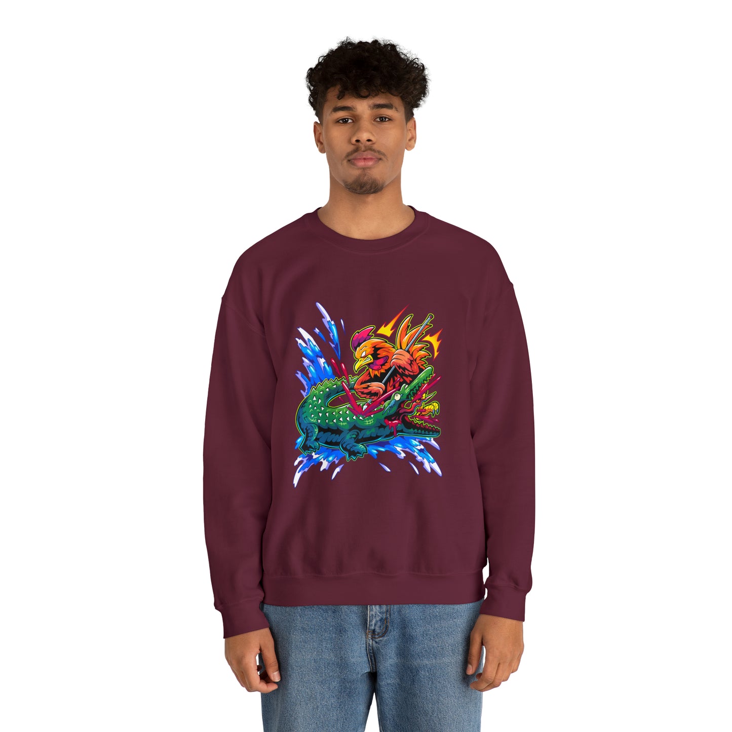 First Annihilation Men's Heavy Blend™ Crewneck Sweatshirt