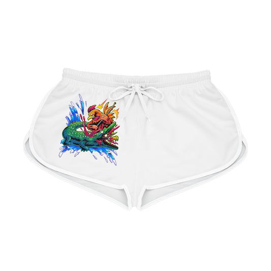 First Annihilation Women's Relaxed Shorts (AOP)