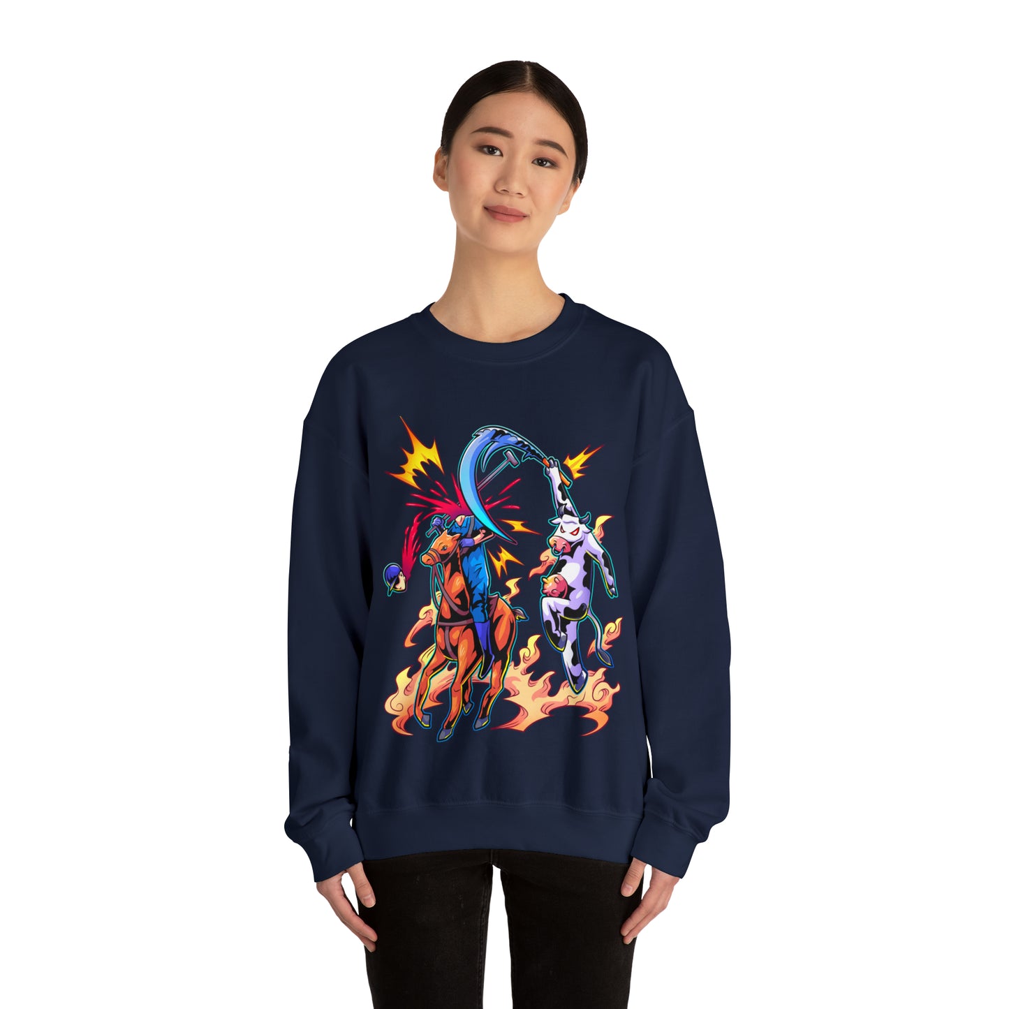 Second Annihilation Women's Heavy Blend™ Crewneck Sweatshirt