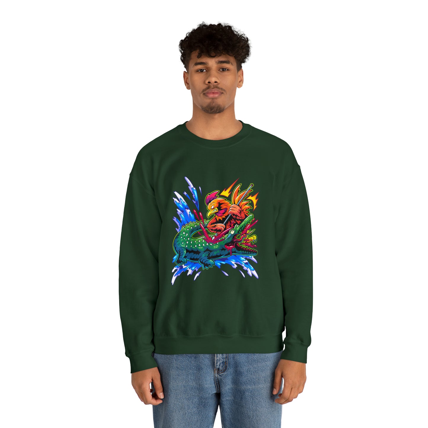 First Annihilation Men's Heavy Blend™ Crewneck Sweatshirt