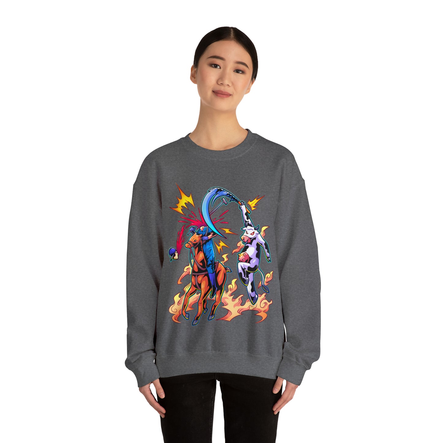 Second Annihilation Women's Heavy Blend™ Crewneck Sweatshirt