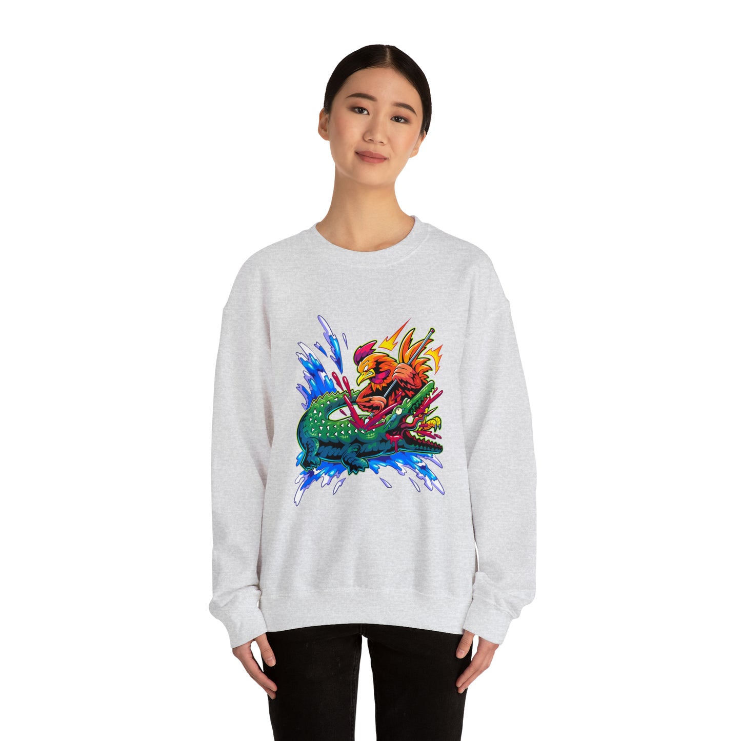 First Annihilation Men's Heavy Blend™ Crewneck Sweatshirt