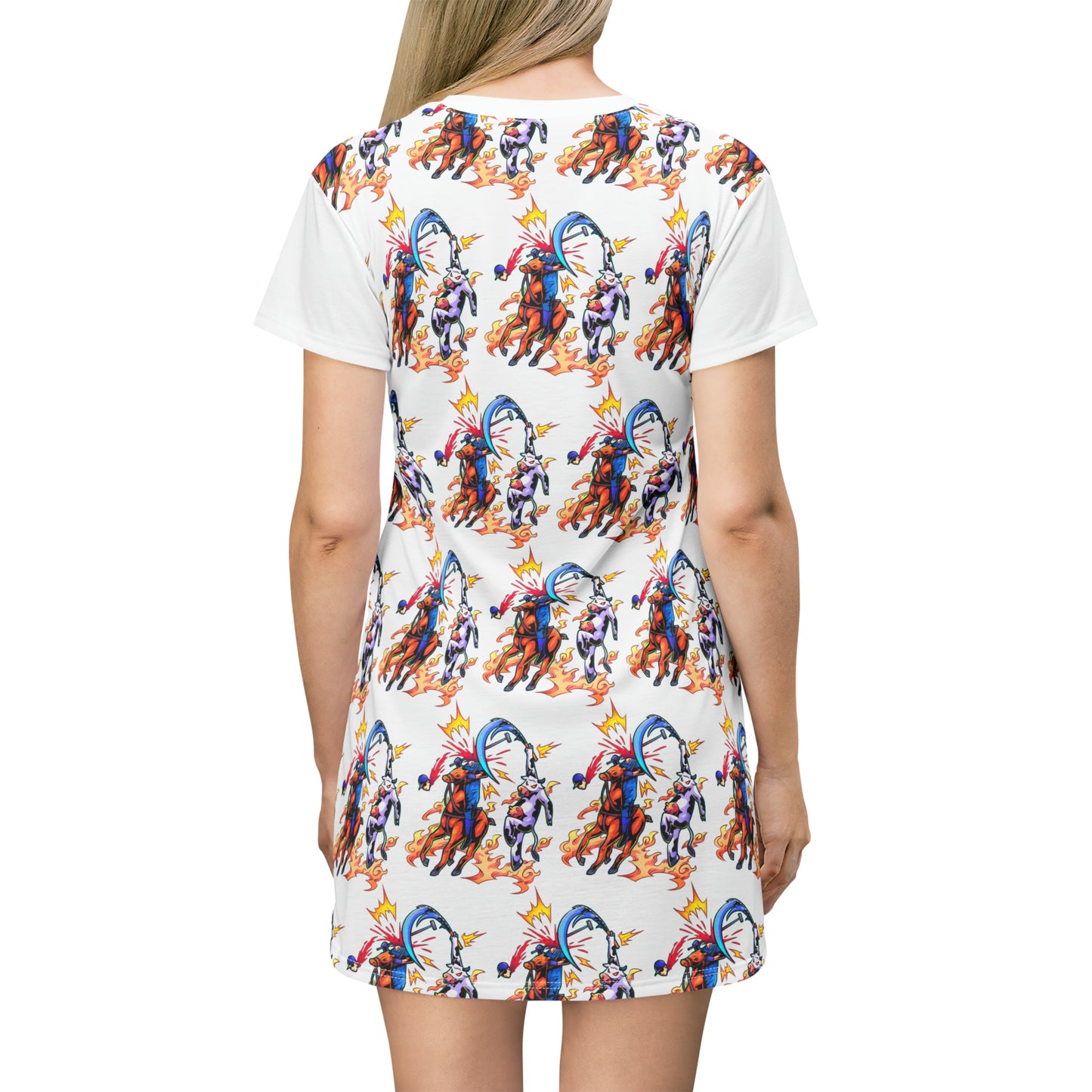 Second Annihilation Women's T-Shirt Dress (AOP)
