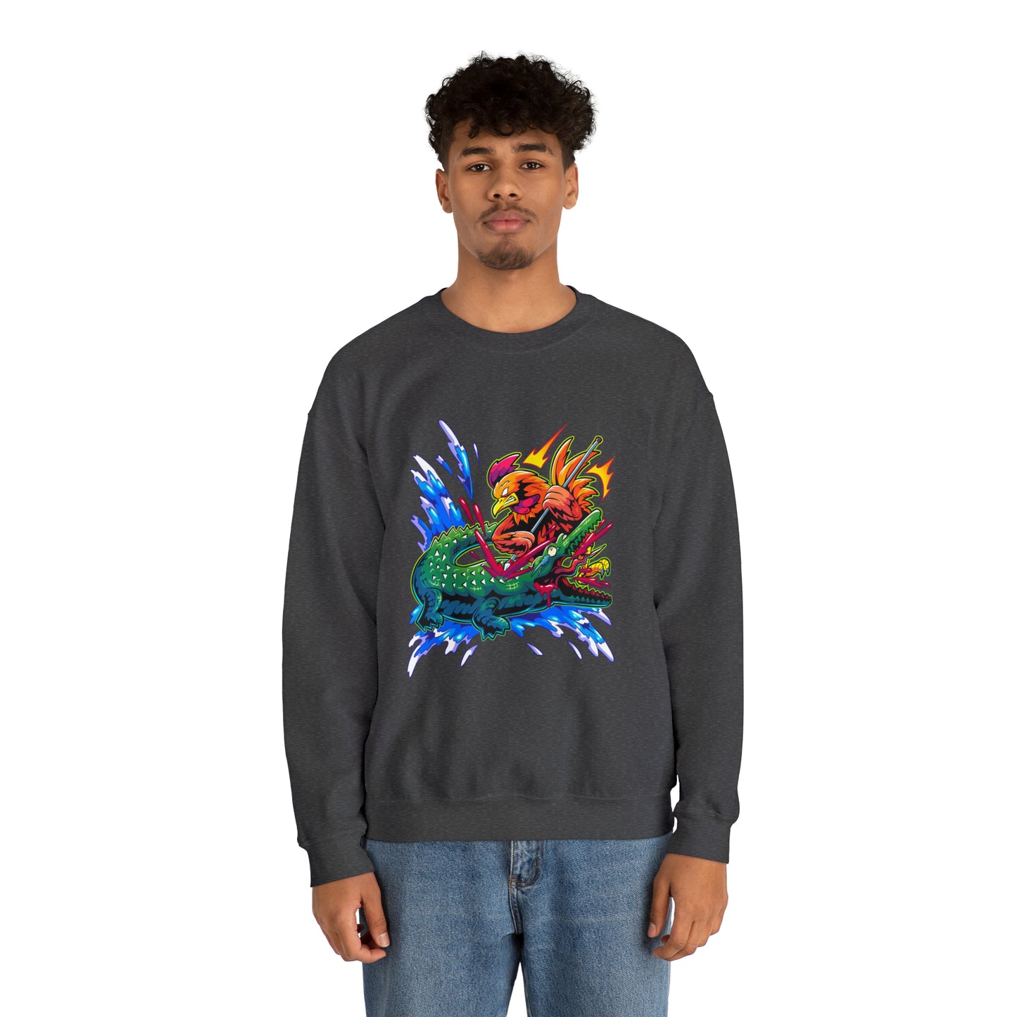 First Annihilation Men's Heavy Blend™ Crewneck Sweatshirt