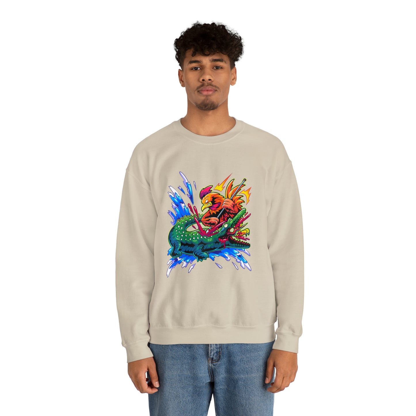 First Annihilation Men's Heavy Blend™ Crewneck Sweatshirt