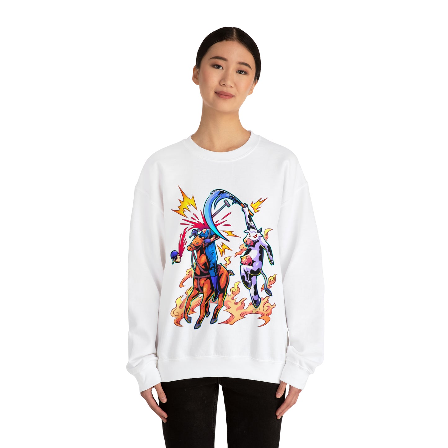 Second Annihilation Women's Heavy Blend™ Crewneck Sweatshirt