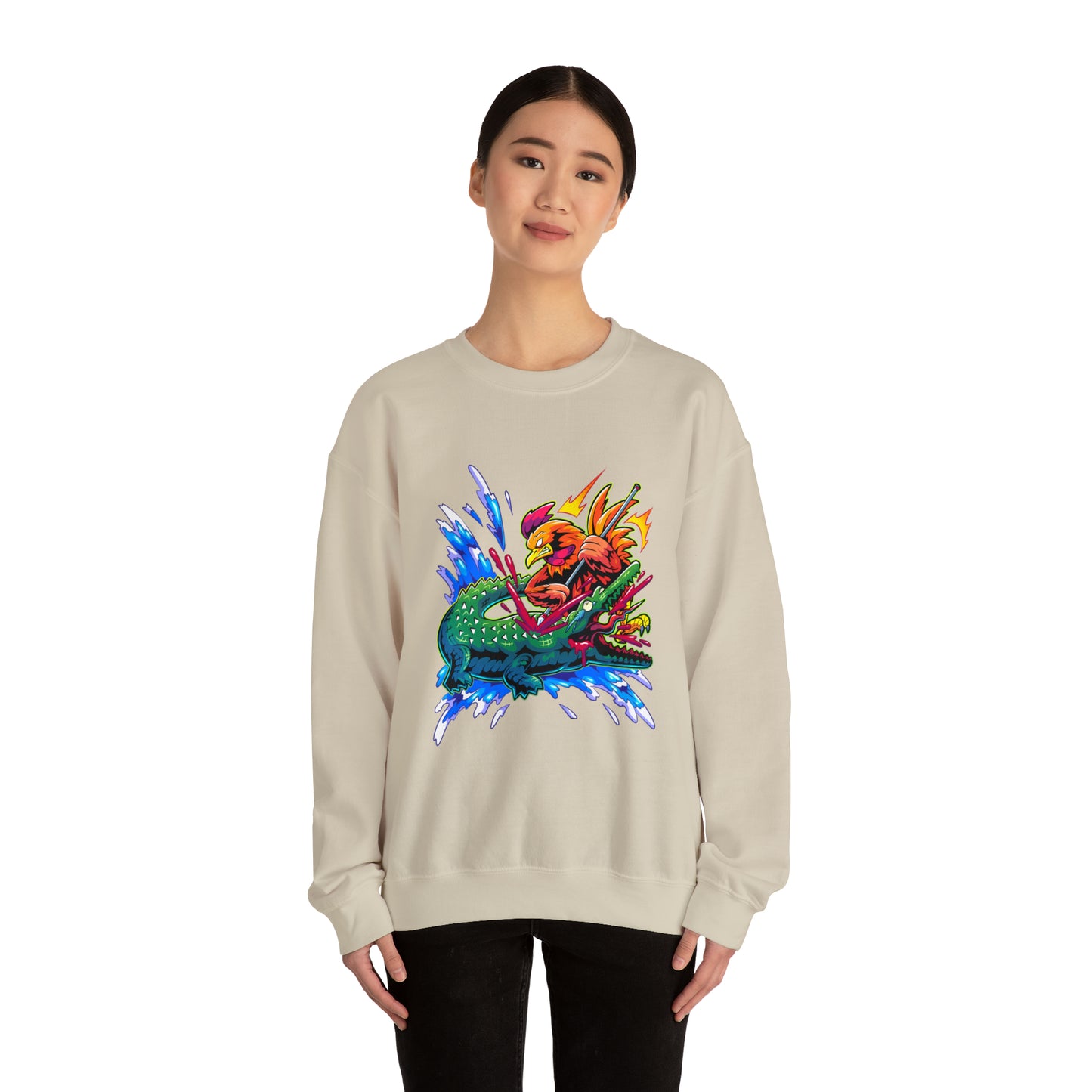 First Annihilation Men's Heavy Blend™ Crewneck Sweatshirt