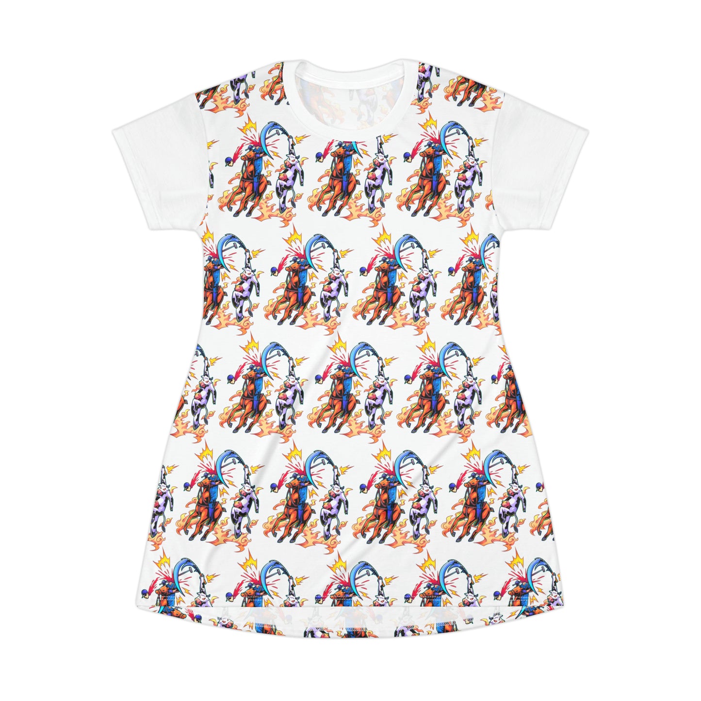 Second Annihilation Women's T-Shirt Dress (AOP)