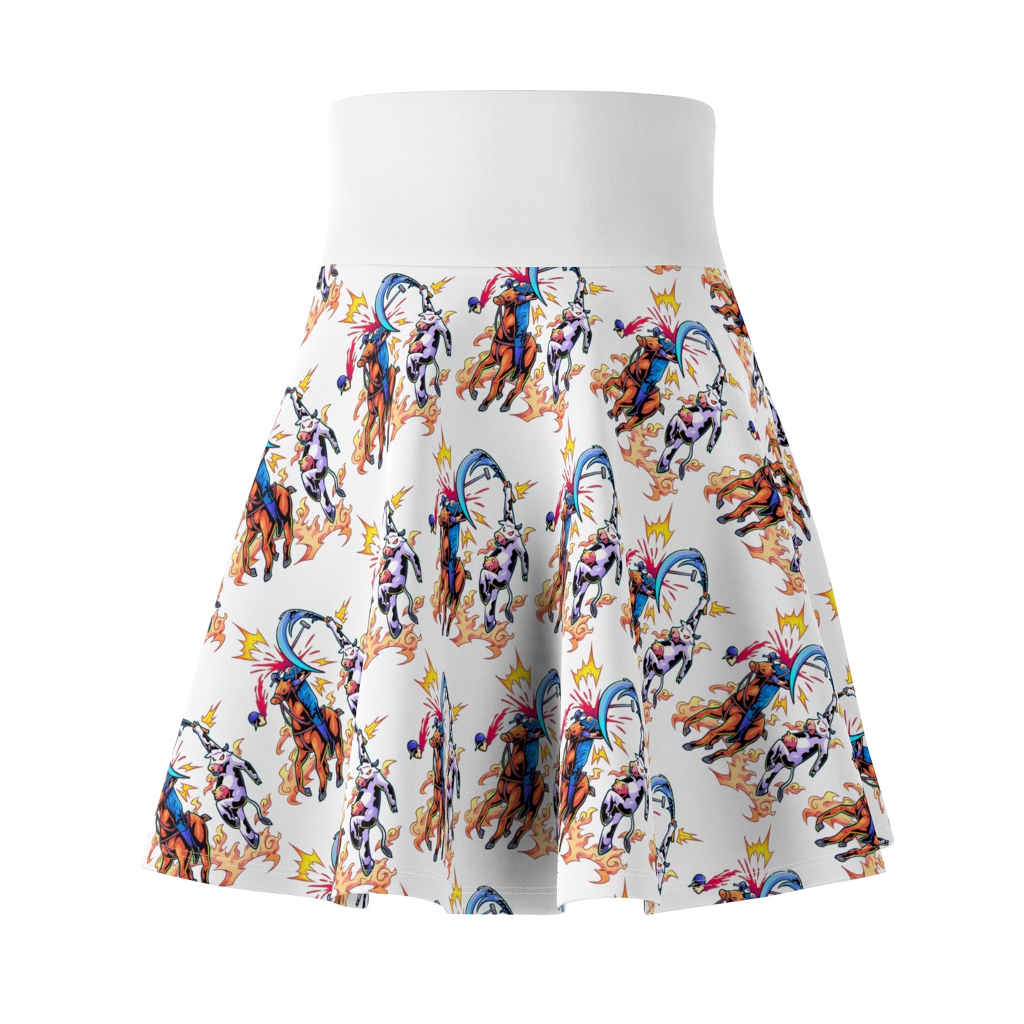 Second Annihilation Women's Skater Skirt (AOP)