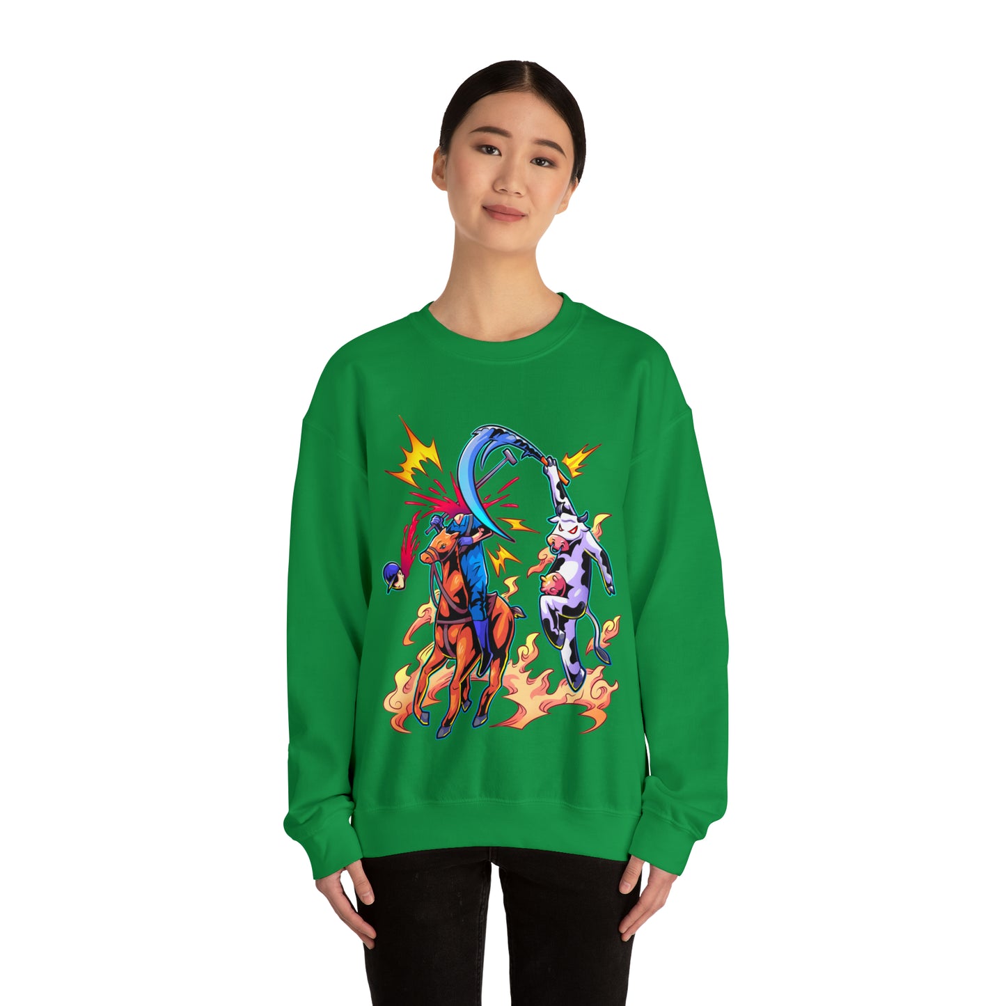 Second Annihilation Women's Heavy Blend™ Crewneck Sweatshirt