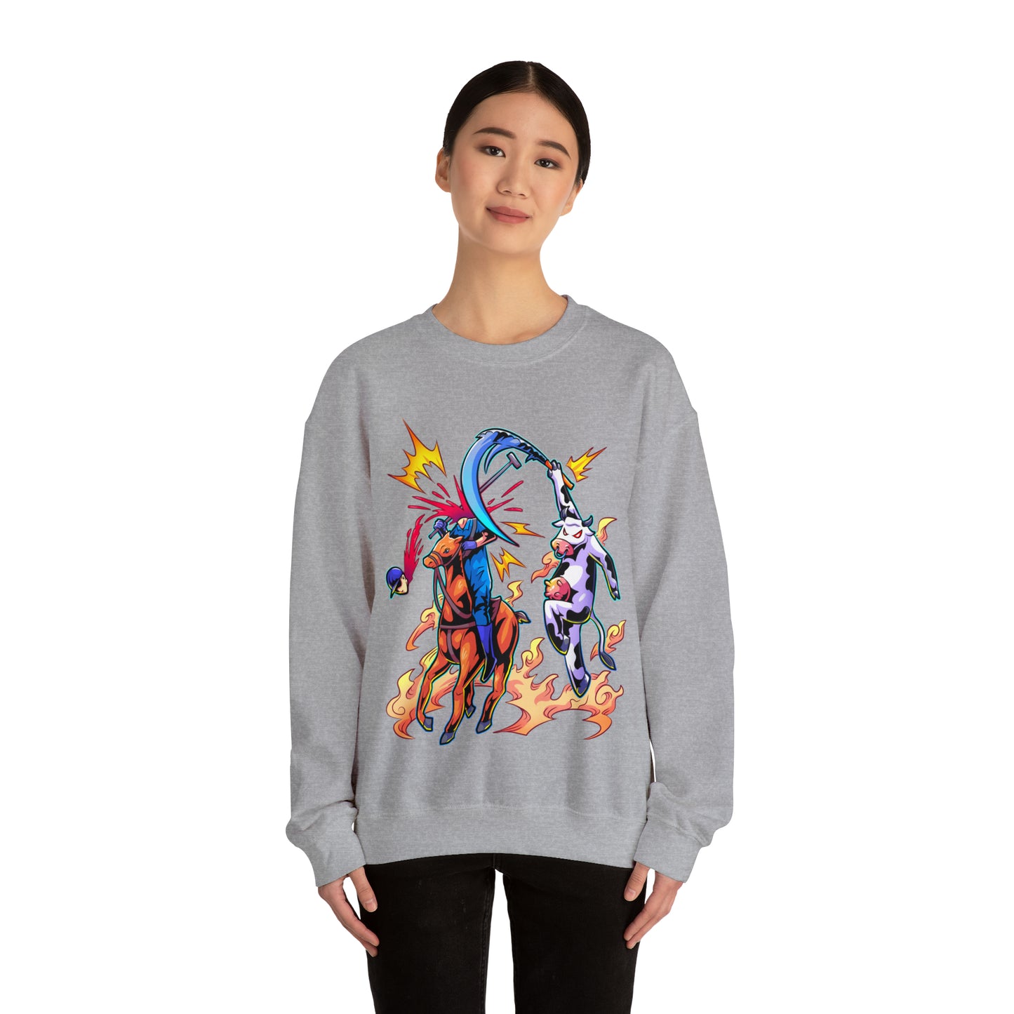 Second Annihilation Women's Heavy Blend™ Crewneck Sweatshirt