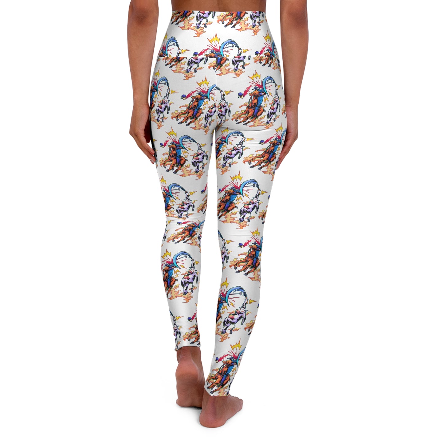 Second Annihilation High Waisted Yoga Leggings (AOP)