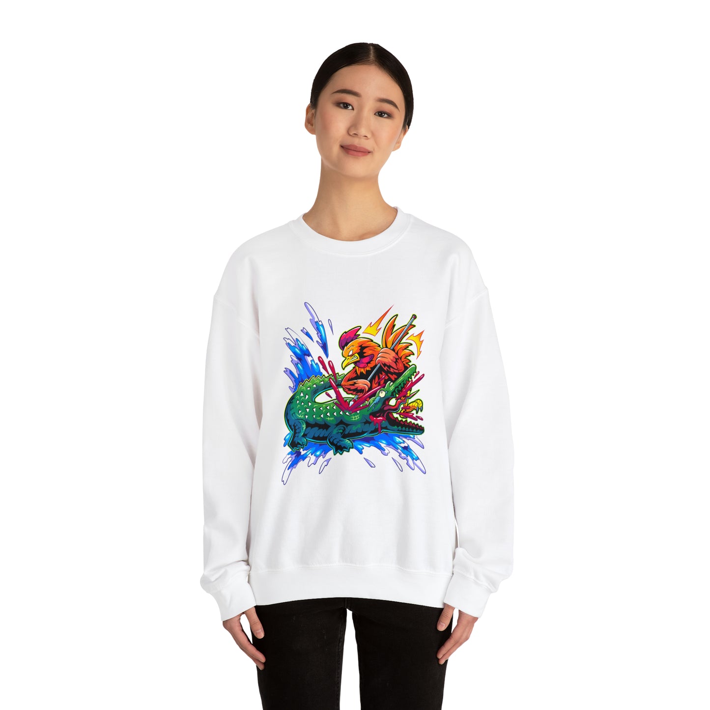 First Annihilation Men's Heavy Blend™ Crewneck Sweatshirt