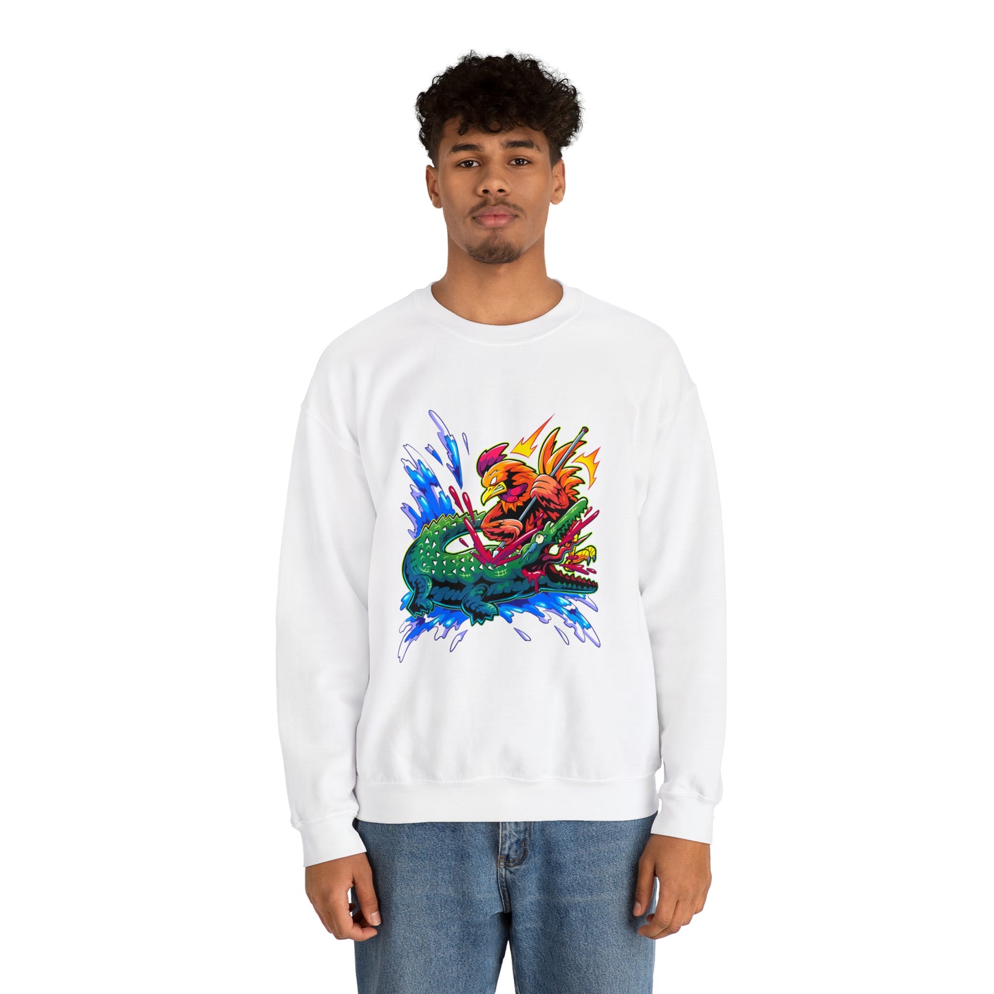 First Annihilation Men's Heavy Blend™ Crewneck Sweatshirt