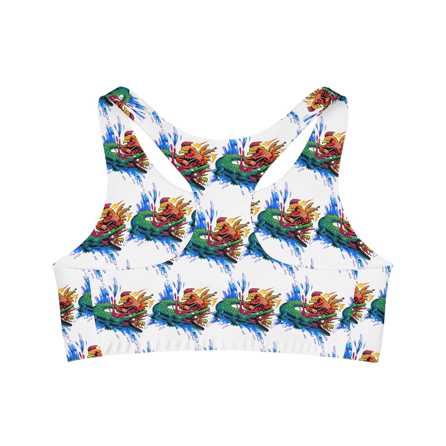 First Annihilation Women's Seamless Sports Bra (AOP)