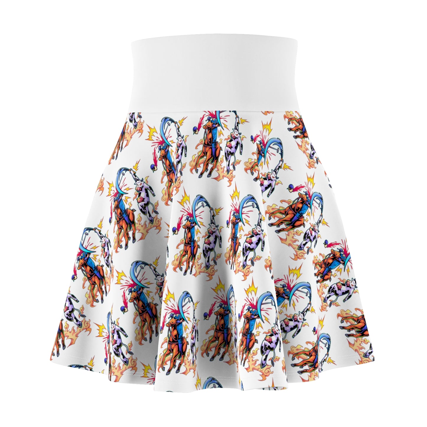 Second Annihilation Women's Skater Skirt (AOP)