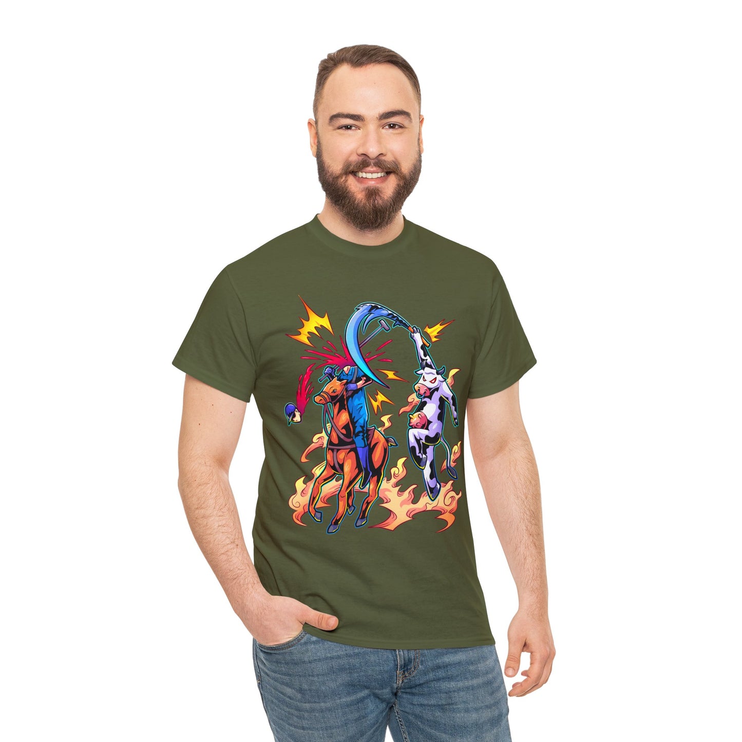 Second Annihilation Men's Heavy Cotton Tee