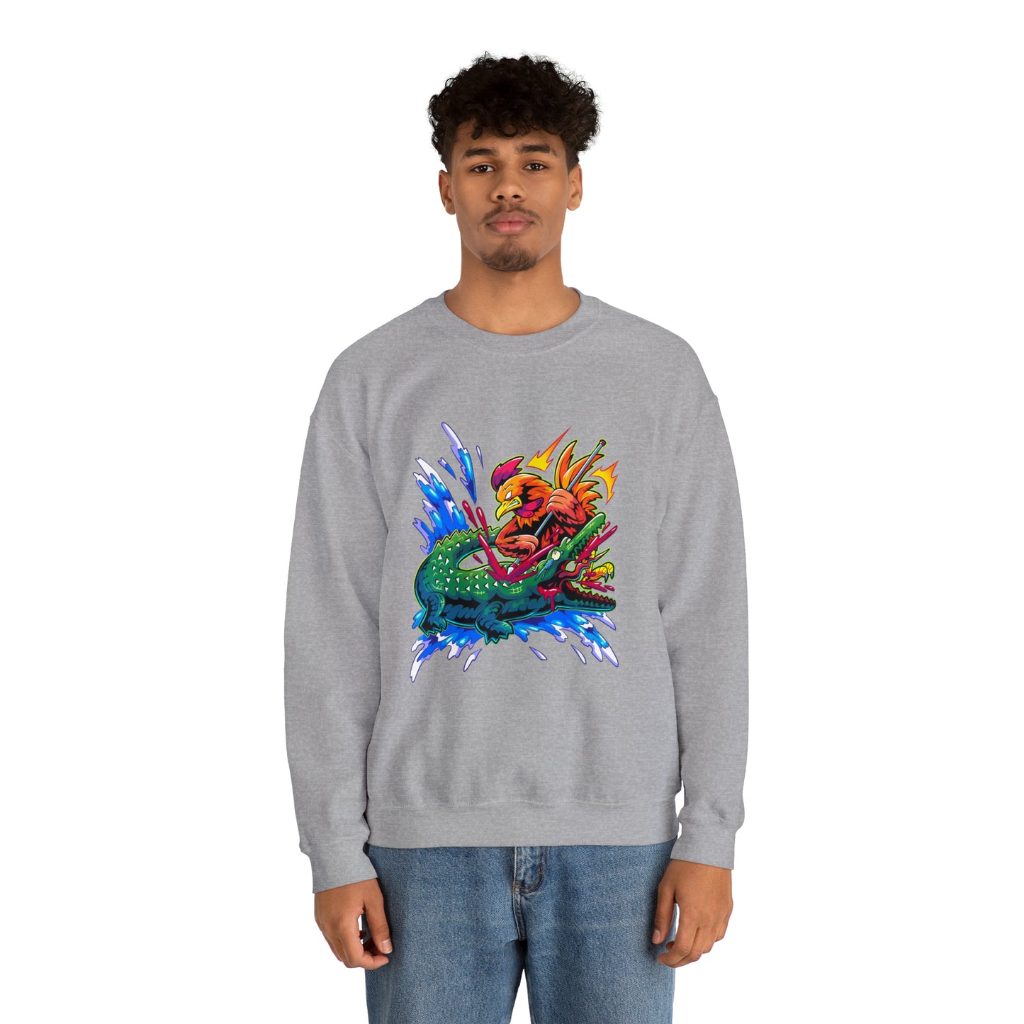 First Annihilation Men's Heavy Blend™ Crewneck Sweatshirt